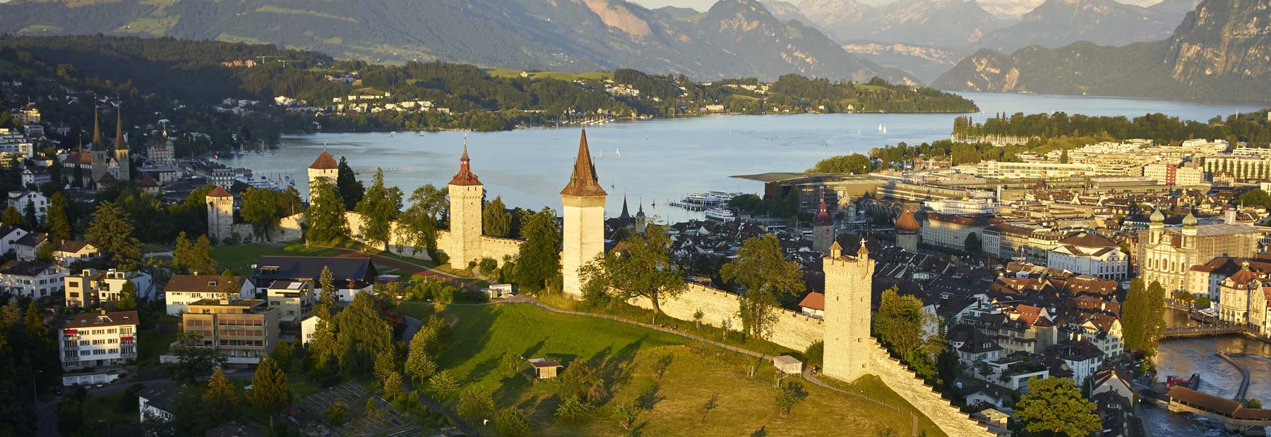 Foto Museggtürme und Museggmauer in Luzern